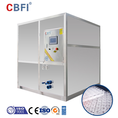 Máquina de gelo em cubo CBFI comercial original de 2 toneladas do inventor da máquina para países da África para áreas de clima quente